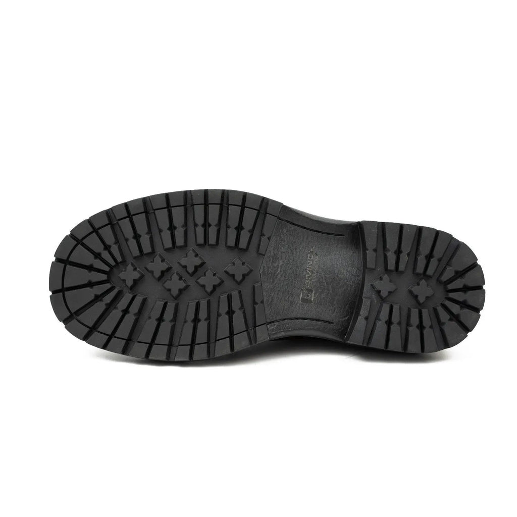 Big Cap Toe Derby shoes Wine red DIVINCH