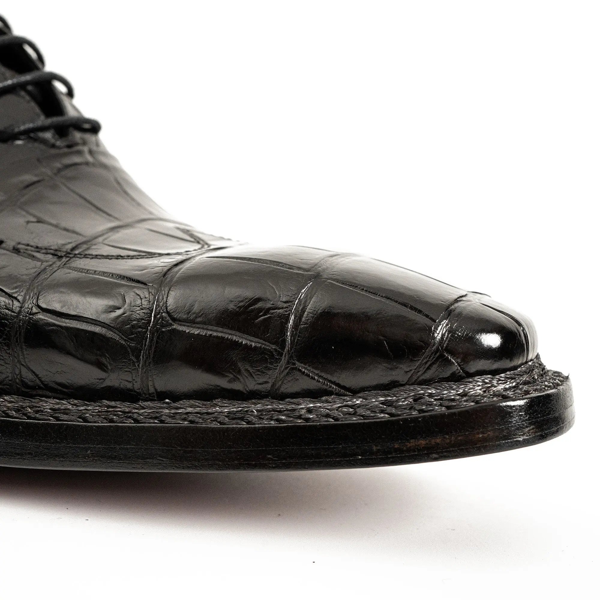 Black Alligator Norwegian Oxford DIVINCH