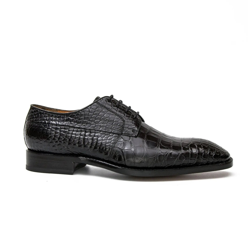 Nile crocodile leather Goodyear crafts derby shoes 201132006 - Divinch